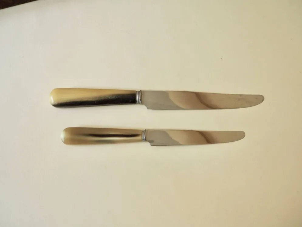 Ménagère de table en os - 28 pièces