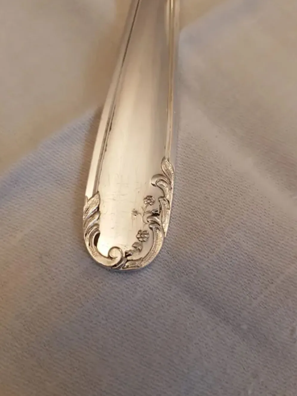 Ménagère en argent 37 pièces style Louis XV