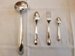 Ménagère en argent 37 pièces style Louis XV
