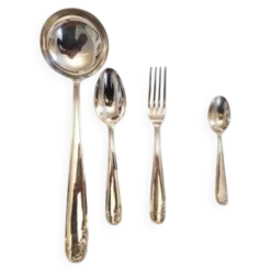Ménagère en argent 37 pièces style Louis XV