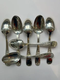 Ménagère 28p. métal argenté style Louis XV