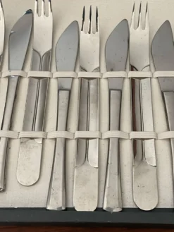 Ménagère Silversud for Wellner Elypsis FF 74 pièces
