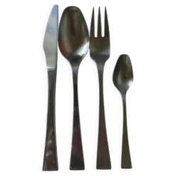 Ménagère vintage en inox Guy Degrenne, modèle Jet