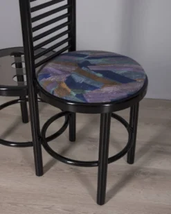 Mobilier d'entrée vintage des années 1970 avec porte-manteau et design italien.