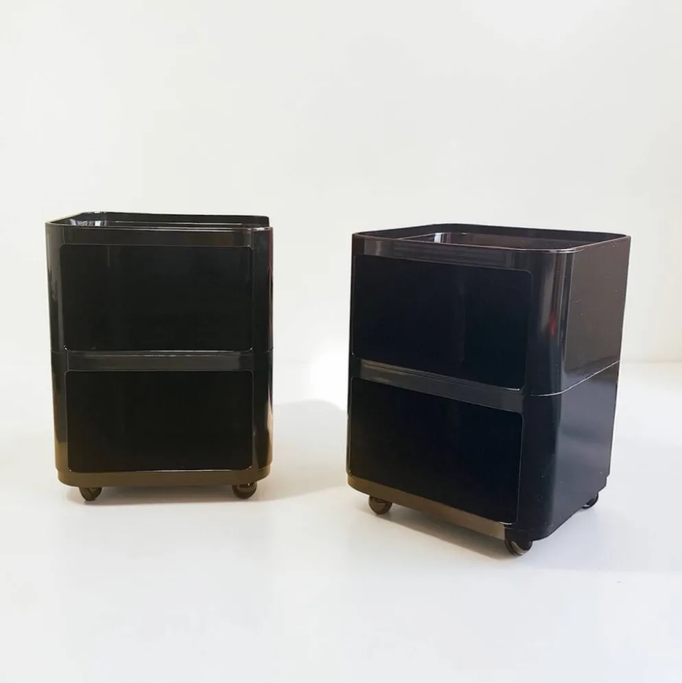 Modules de rangement Kartell design Anna Castelli Ferrieri Italie années 60