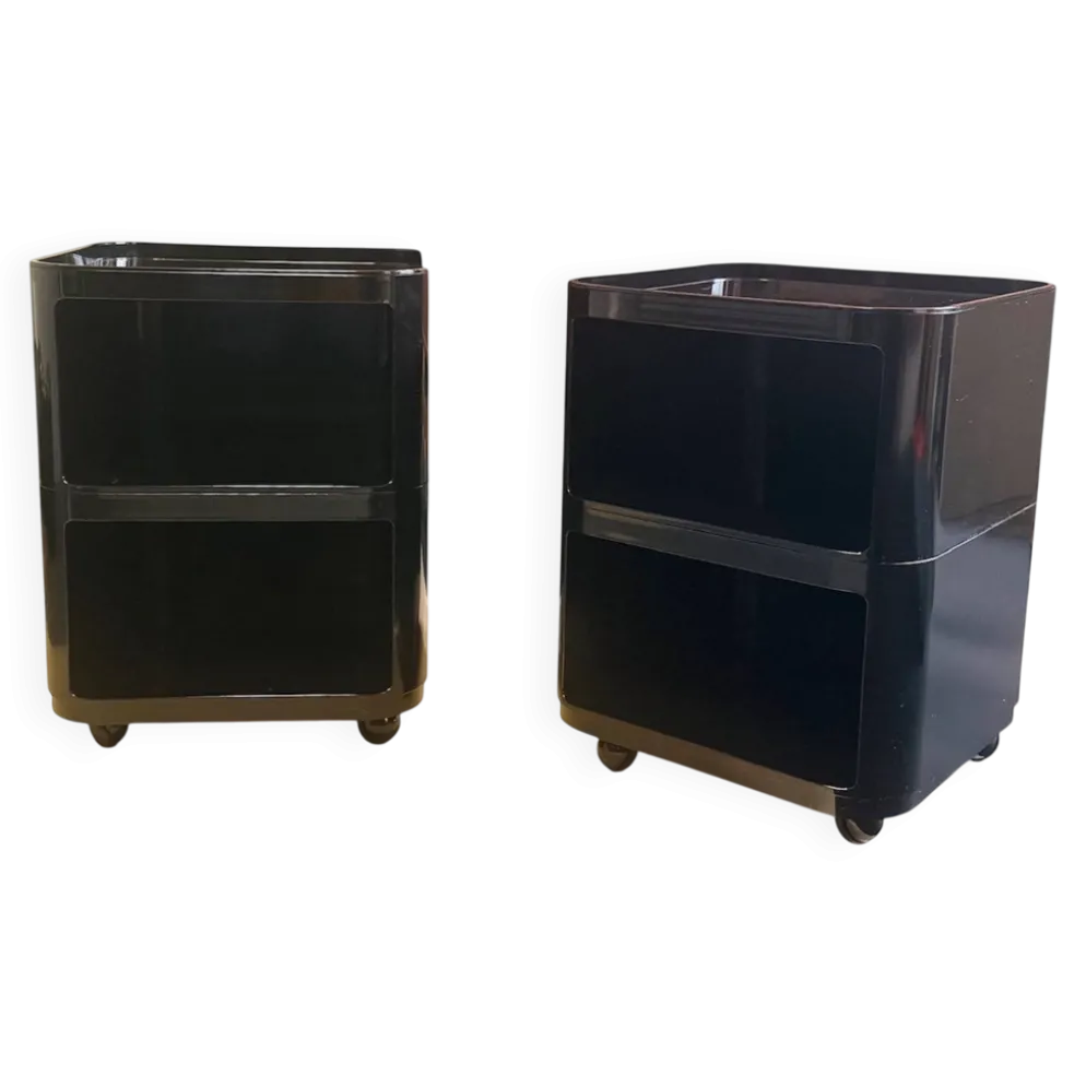 Modules de rangement Kartell design Anna Castelli Ferrieri Italie années 60