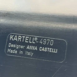 Modules de rangement Kartell design Anna Castelli Ferrieri Italie années 60
