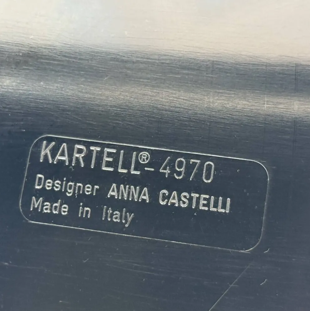 Modules de rangement Kartell design Anna Castelli Ferrieri Italie années 60