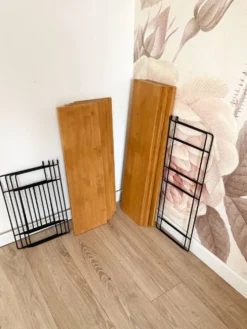 3 modules d'étagères murales style String de WHB, Allemagne, 1960