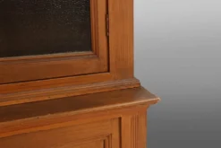 Monastère à 12 portes ou vitrine en pin, Belgique vers 1890