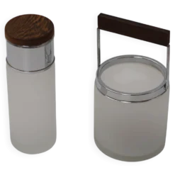 Mon shaker à cocktail et seau à glace Mi Century Modern