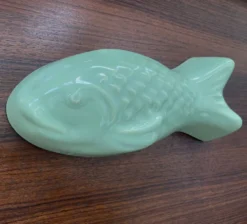 Moule à pudding en céramique vert lime Vis Shape