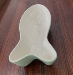 Moule à pudding en céramique vert lime Vis Shape