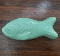 Moule à pudding en céramique vert lime Vis Shape
