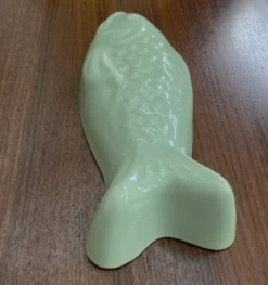 Moule à pudding en céramique vert lime Vis Shape