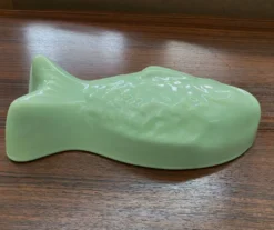 Moule à pudding en céramique vert lime Vis Shape