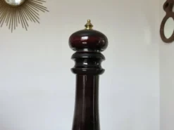 Moulin à poivre xxl par "chiaruzi" "cc" firenze, italy, bois laqué, 1970