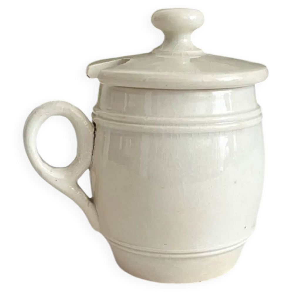 Moutardier ancien terre de fer KG Lunéville