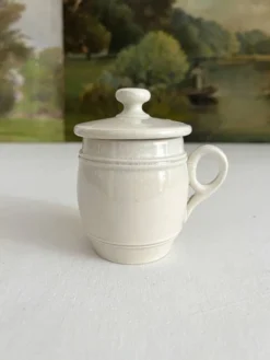 Moutardier ancien terre de fer KG Lunéville