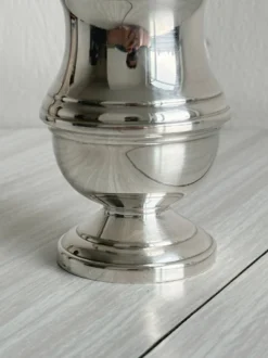 Moutardier, sucrier en métal argenté