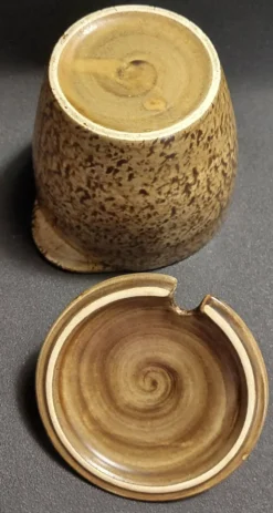 Moutardier vintage grès XXème