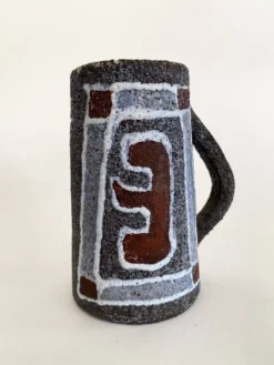 Mug brutaliste allemand, années 80