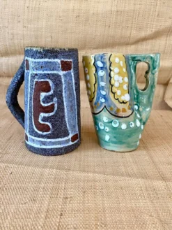Mug brutaliste allemand, années 80