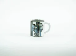 Mug en céramique, design danois, 1975, designer : Bodil Buch, fabricant : Royal