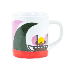 Mug en porcelaine, design danois, années 1990/2000, fabricant : Royal Copenhagen