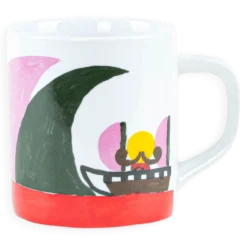 Mug en porcelaine, design danois, années 1990/2000, fabricant : Royal Copenhagen