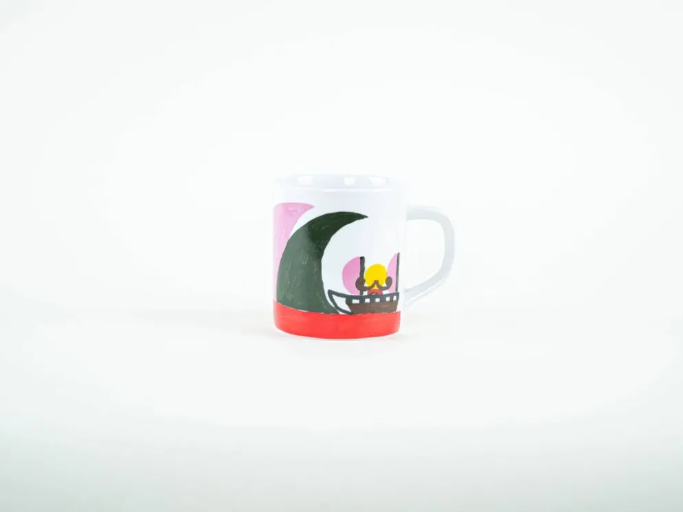 Mug en porcelaine, design danois, années 1990/2000, fabricant : Royal Copenhagen