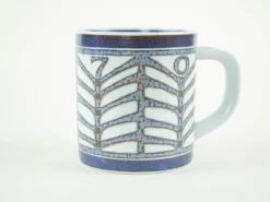 Mug en porcelaine, design danois, années 1970, fabricant : Royal Copenhagen
