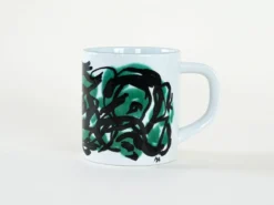Mug en porcelaine, design danois, 1987, designer : Mogens Andersen