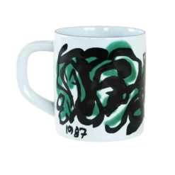 Mug en porcelaine, design danois, 1987, designer : Mogens Andersen