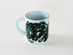 Mug en porcelaine, design danois, 1987, designer : Mogens Andersen