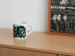 Mug en porcelaine, design danois, 1987, designer : Mogens Andersen