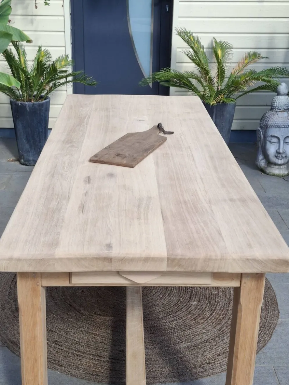 N052 table de ferme rénovée