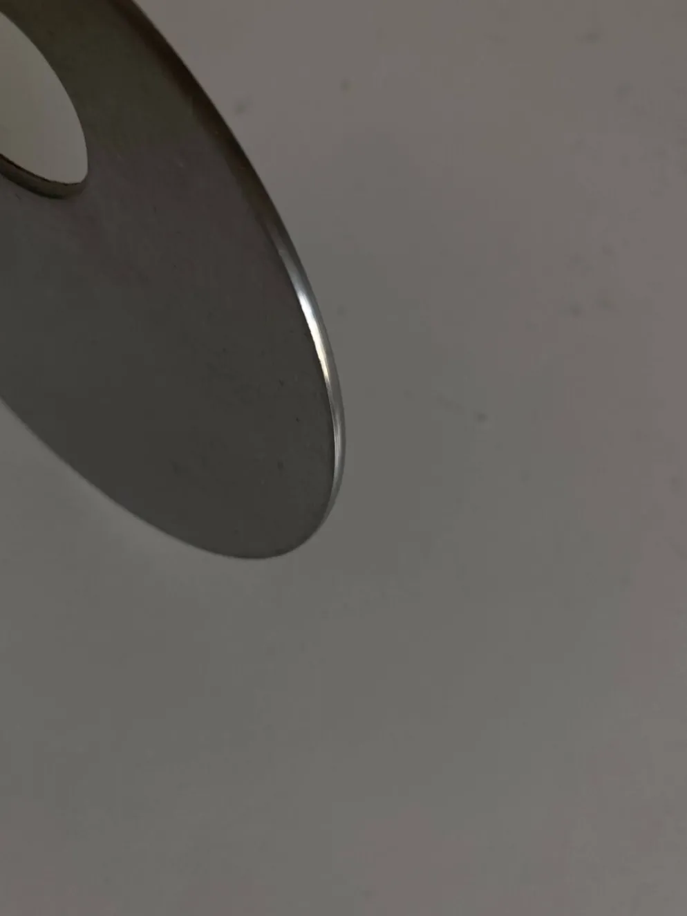 Ouvre bouteille Space Age 1970 en acier inox massif