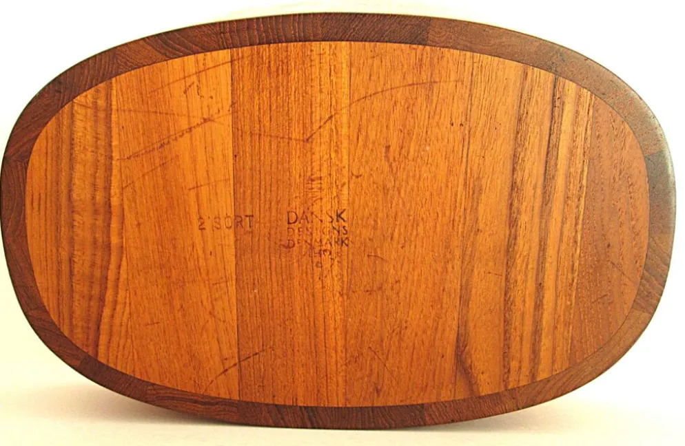 Owl de service en teck massif vintage Dansk Danemark IHQ – design Jens Quistgaard