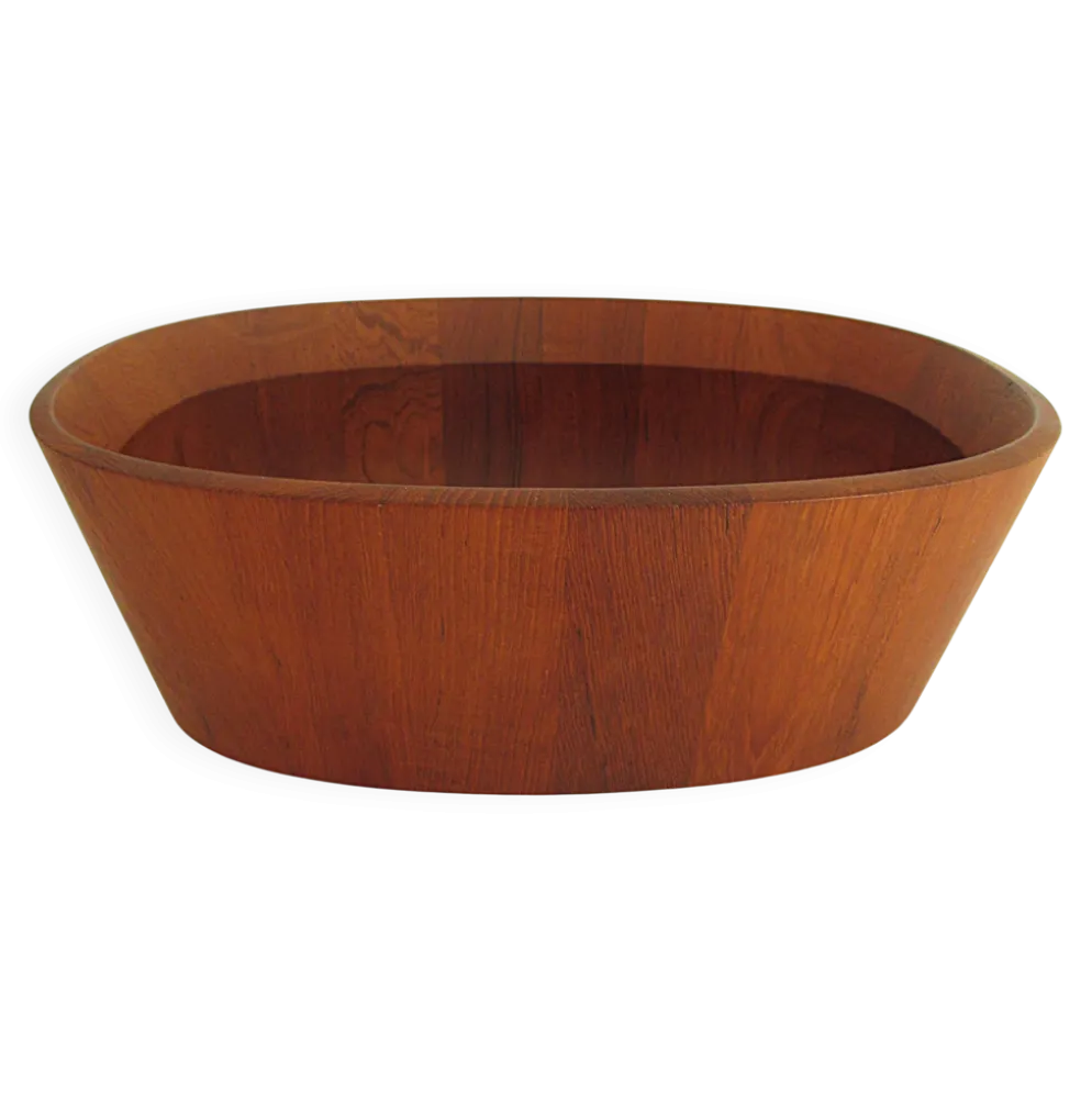 Owl de service en teck massif vintage Dansk Danemark IHQ – design Jens Quistgaard