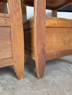 Paire chevets chêne 1950