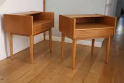Paire chevets Melvin Mikkelsen Mobler 1960