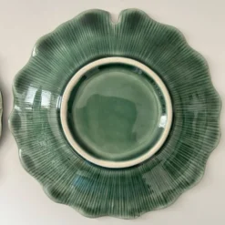 Paire d’assiette lotus