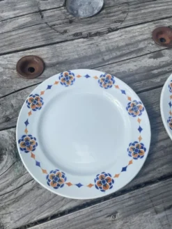 Paire d’assiettes Hamage Moulin des Loups