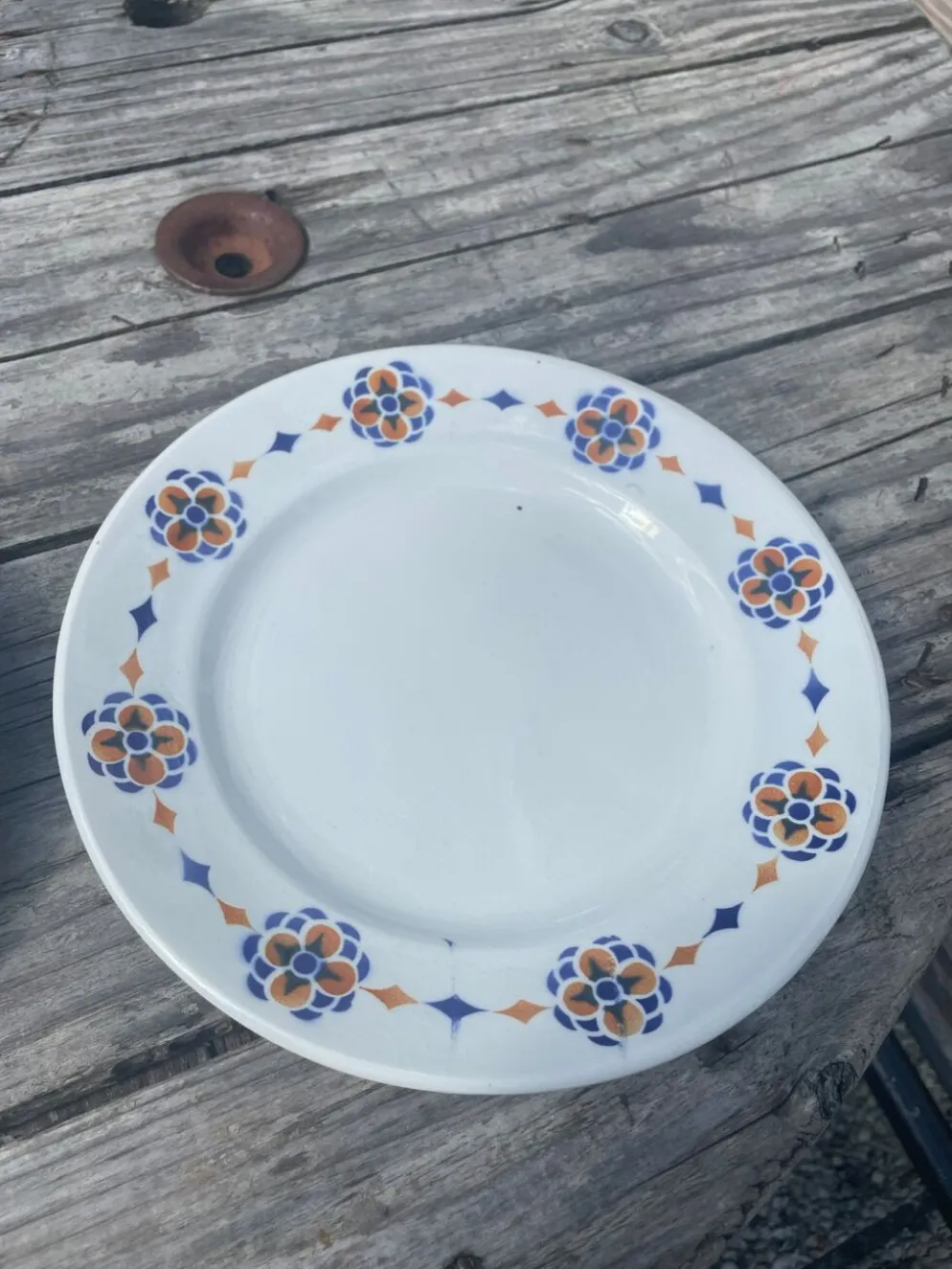 Paire d’assiettes Hamage Moulin des Loups