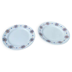 Paire d’assiettes Hamage Moulin des Loups