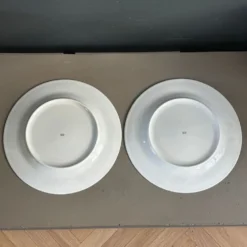 Paire d'assiettes Picasso en porcelaine de Limoges - Ref 1324