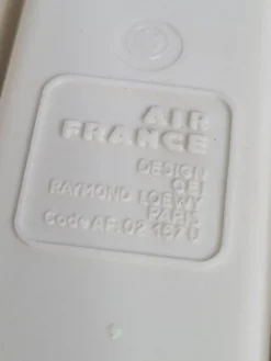 Paire de beurriers design Raymond Loewy, édition 1970, 8 cm