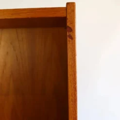 Paire de bibliothèques en teck années 60