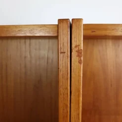 Paire de bibliothèques en teck années 60